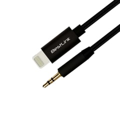 Cable de audio Lightning a 3,5mm reforzado 1 metro