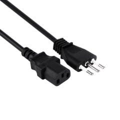 Cable de Poder Universal para PC de 1,8 m 3*0,75mm 10Amp C13 Certificado