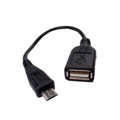 Cable micro USB a USB hembra OTG en bolsa / Mod. UL-OTG