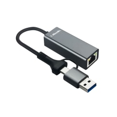 Adaptador USB tipo C/A a Gigabit (10/100/1000) / mod. UL-GBUSBCA