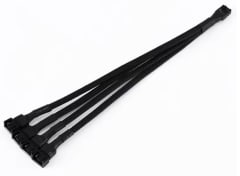Cable de ventilador Pwm de 4 pines, divisor de 1 a 4 vías