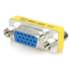 Adaptador Cambiador de Género VGA Acoplador Union HD15