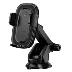 Soporte De Auto Borofone Bh223 Carga Inalambrica Negro