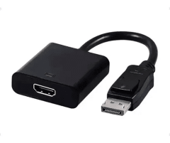 Cable Adaptador Displayport Macho Para Hdmi Hembra. Kanko Mi Negro