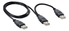 Cable Usb Tipo Y 2.0 M-m-m Para Case Y Otros