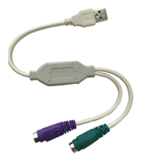 Adapador Cable Usb A Ps/2 (teclado - Mouse)