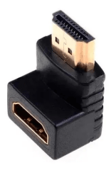 Adaptador Copla Hdmi Angulo En 90 Grados