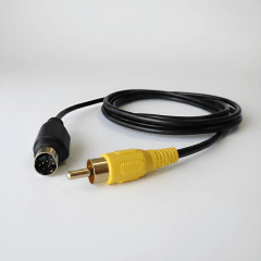 Cable Adaptador S-video 7 Pines A Rca Video Compuesto