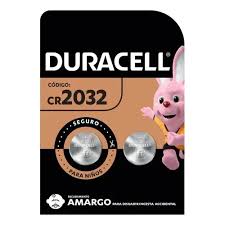 Pilas Tipo Boton 2032 Duracell