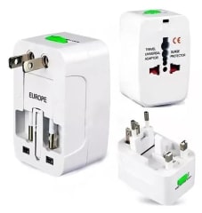 Enchufe Universal Viajero Adaptador Europeo Americano a Nacional / SXC-07752