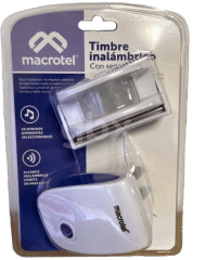 Timbre inalámbrico con detector de movimiento