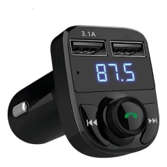 Receptor Bluetooth Para Auto Multifunction Wireless FM MP3 USB Carga