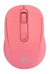 Mouse Inalámbrico Óptico Usb Fiddler Rosado