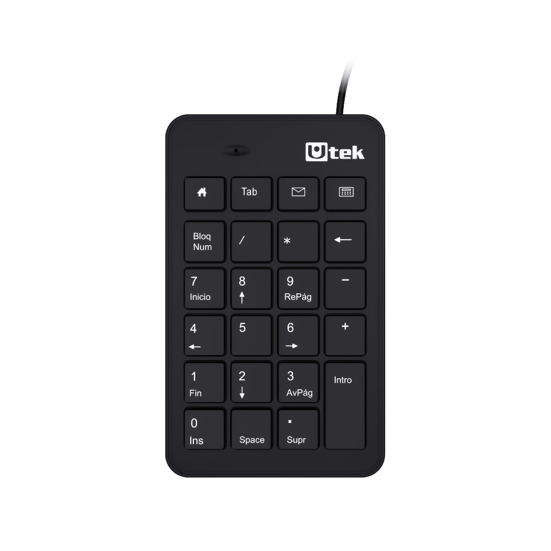 Teclado numerico USB multimedia 23 teclas / UT-KBN700U1
