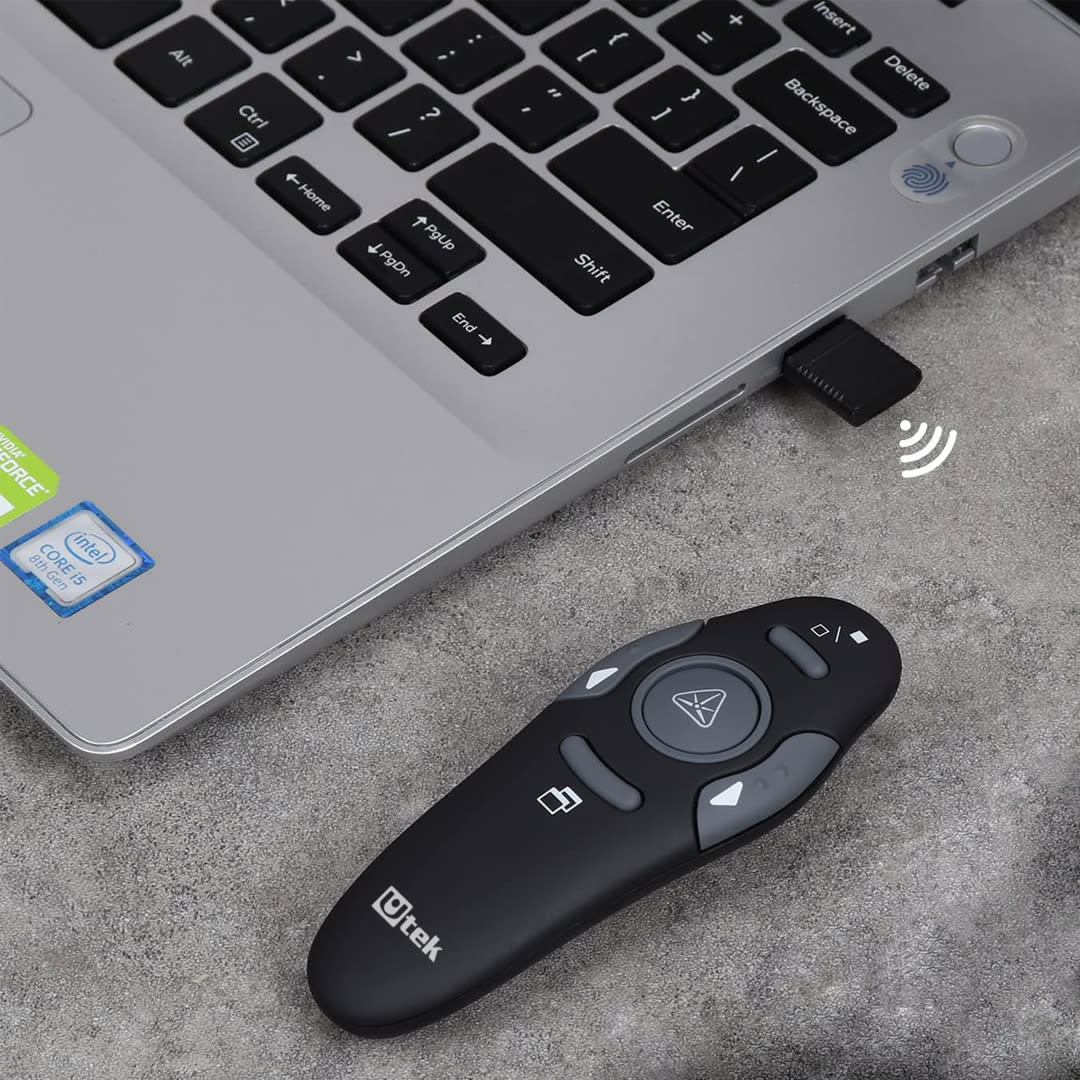 Presentador inalámbrico y puntero laser / UT-PR22003