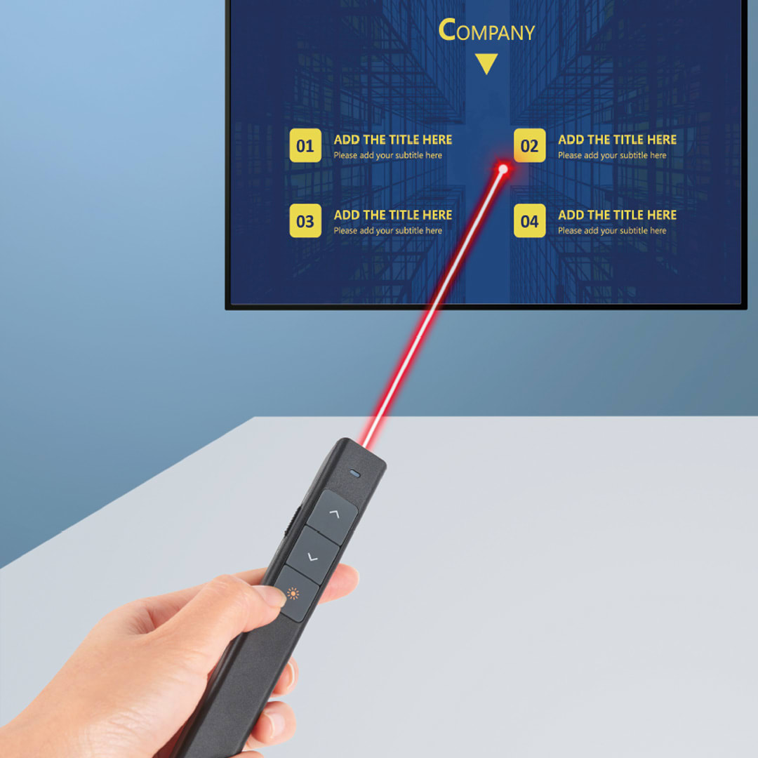 Presentador inalambrico y puntero laser / UT-PR58005