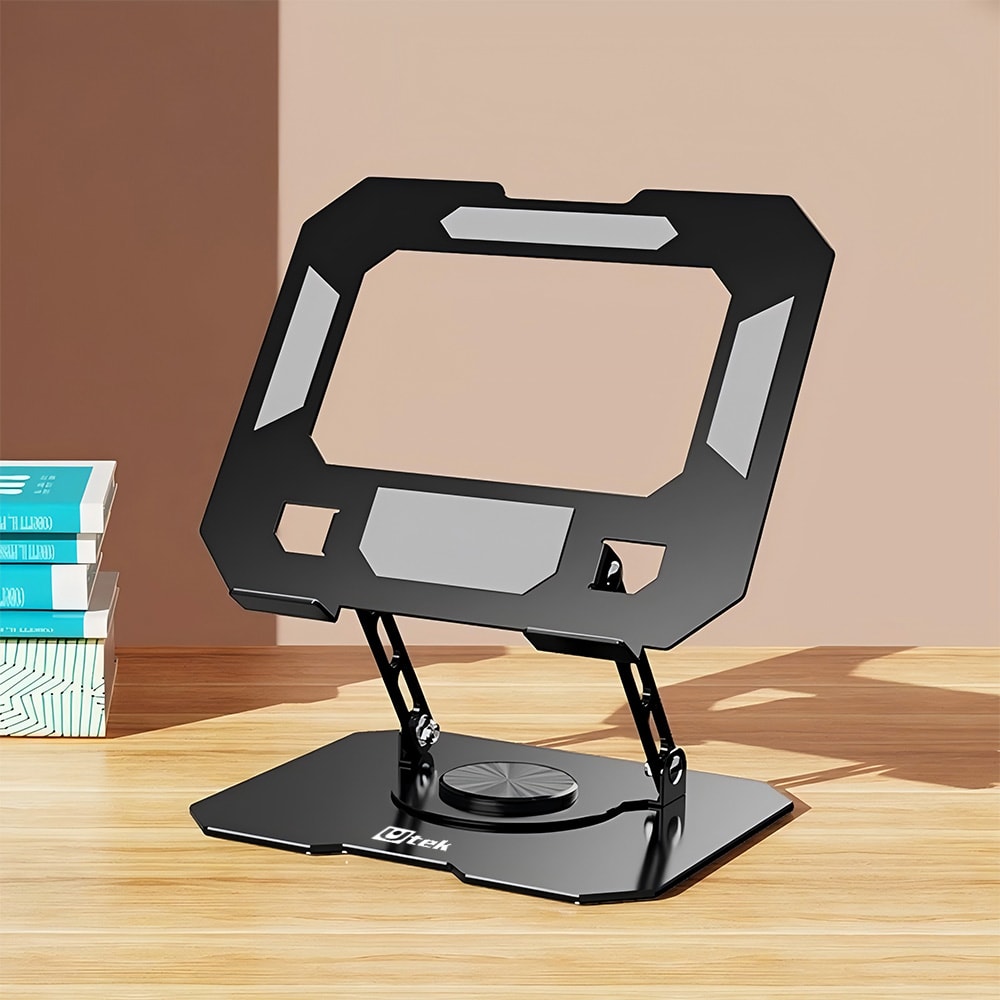 Soporte de Metal para Notebook con Altura y Rotación / Mod. UT-ST7203