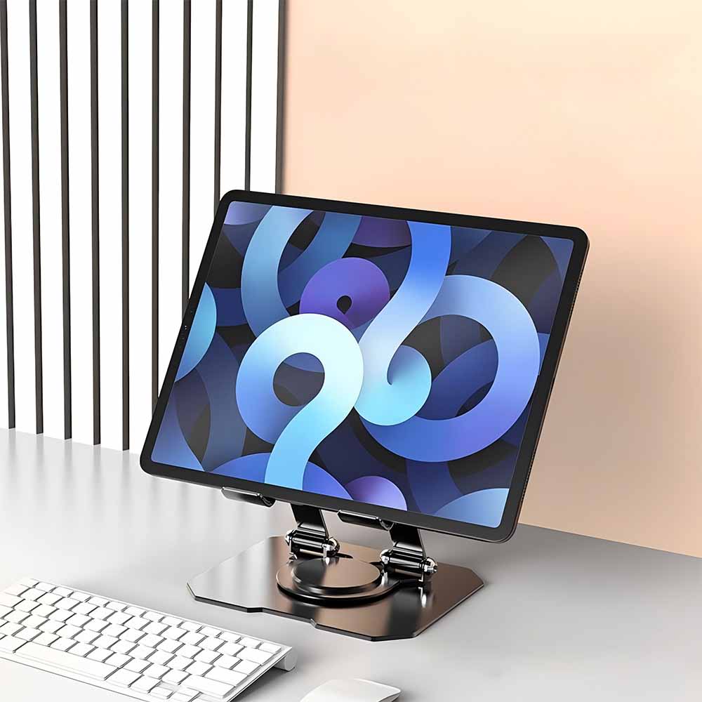 Soporte de Metal para Tablet con Altura y Rotación Mod. UT-ST80TB2