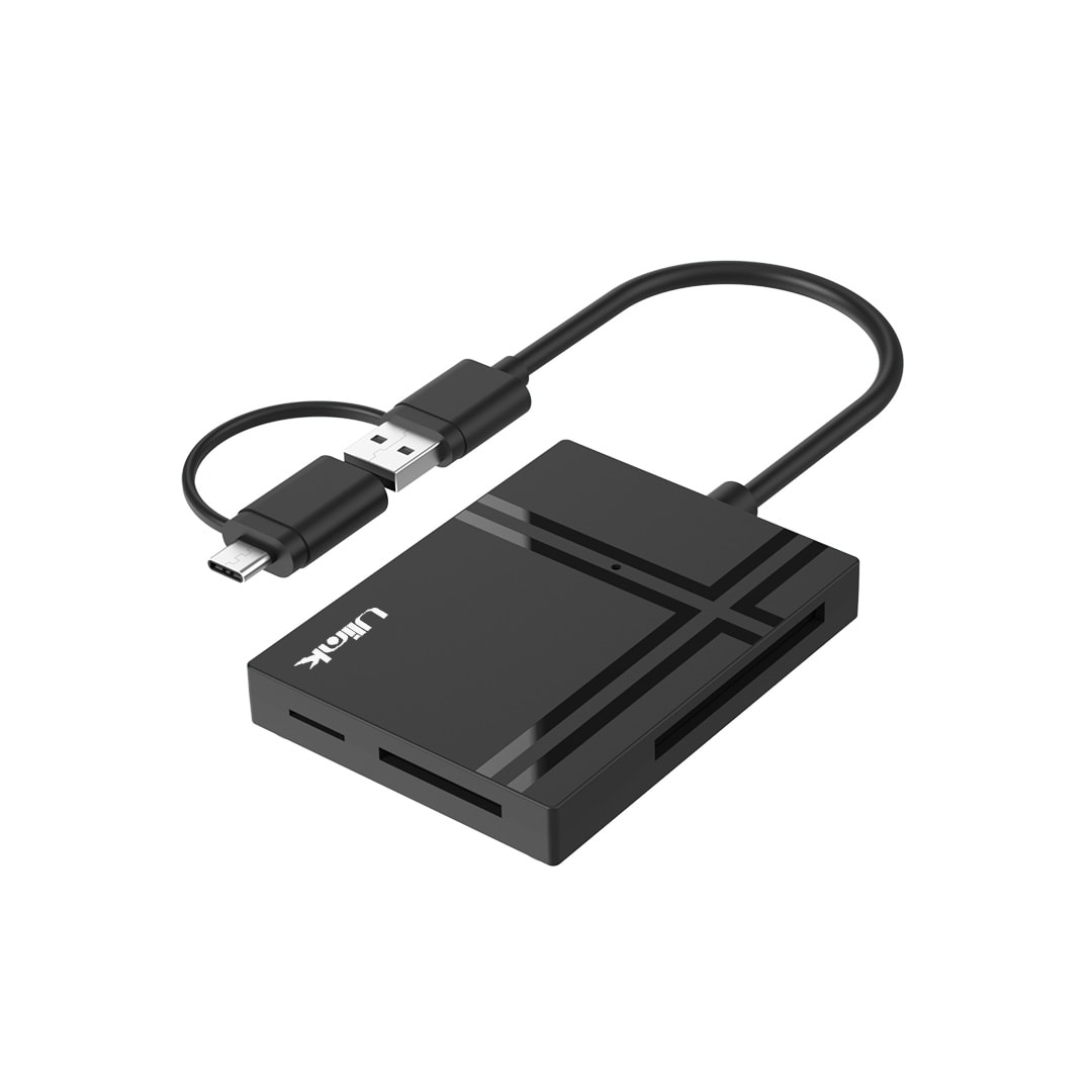 Lector de memoria universal USB 3.0 5 en 1 con adaptador USB C / mod. UL-RD5001