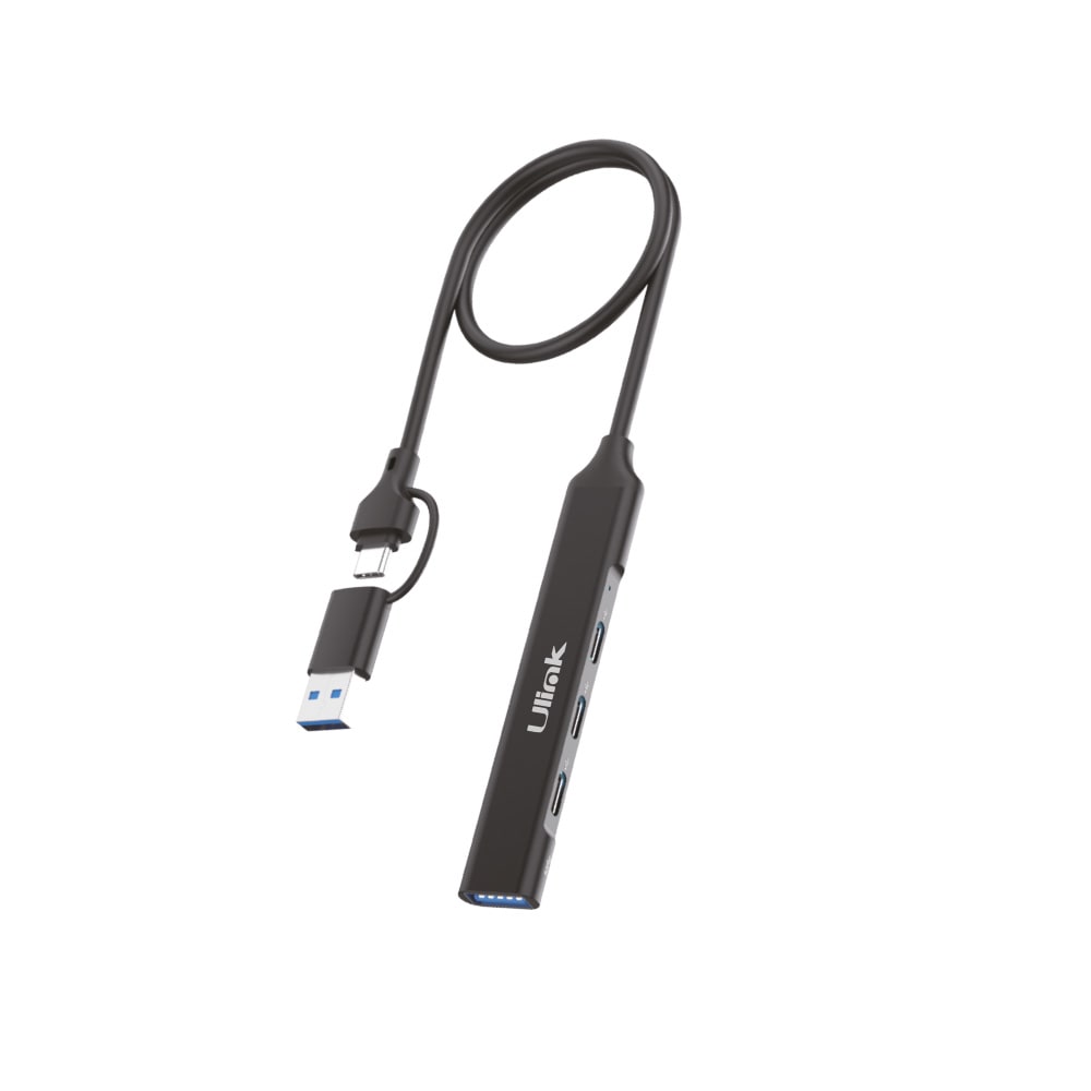 HUB 4 puertos USB 3.0 A/C de 3*USB C + 1*USB3.0 / mod. UL-HUBAC2041