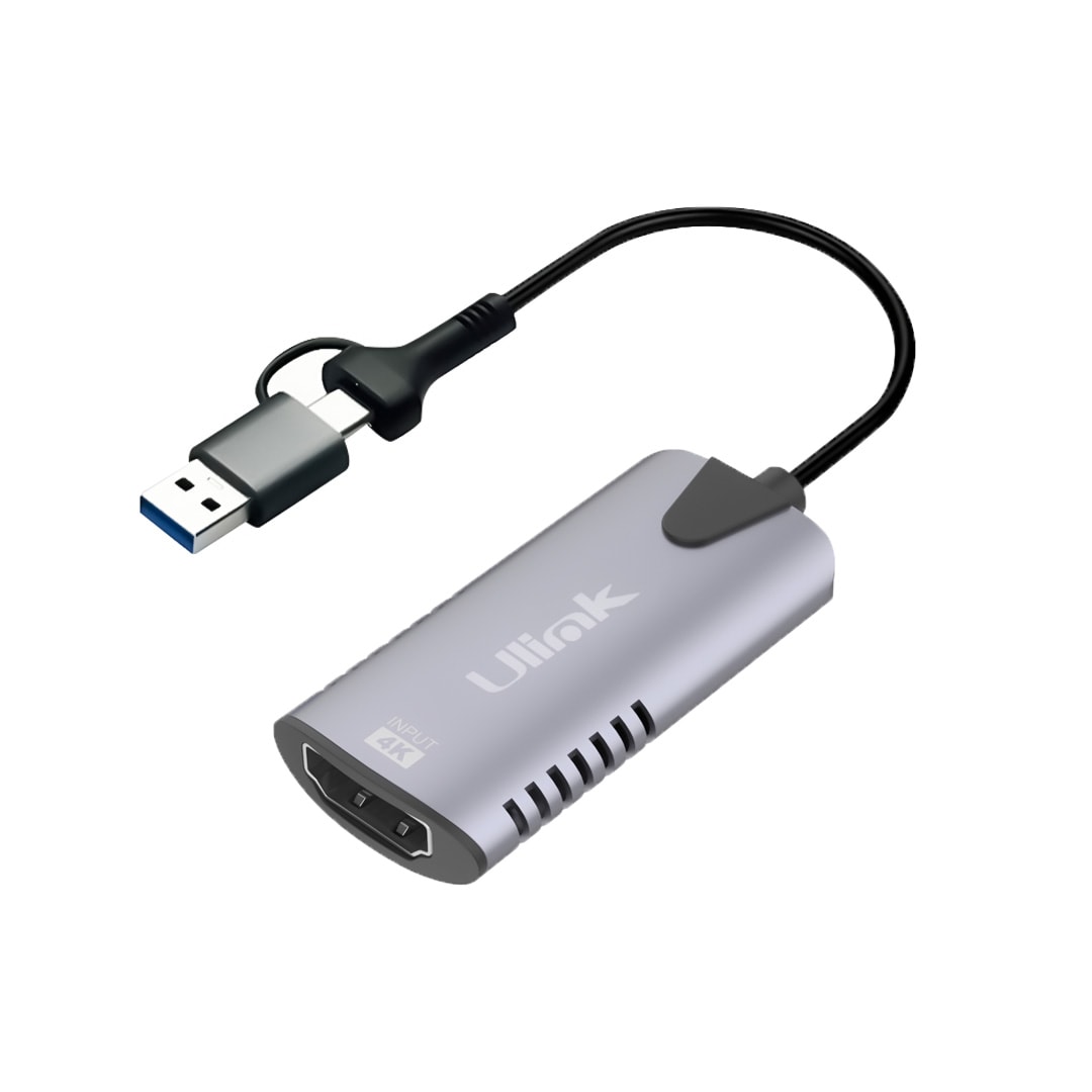 Tarjeta capturadora de video HDMI 4K a USB C/USB3.0 / mod. UL-ADV21
