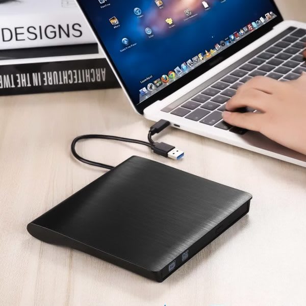 Lector/grabador de CD/DVD USB dual C/A / mod. UT- RD12X2