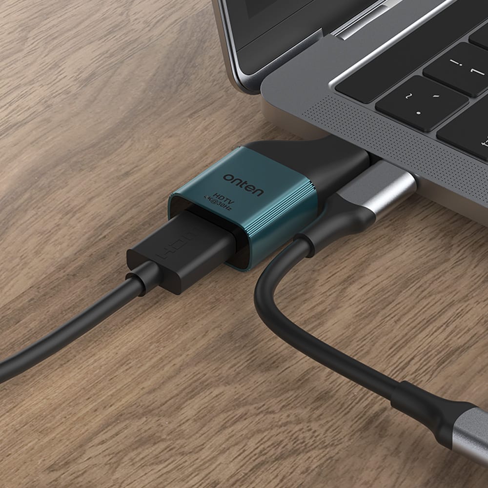 Adaptador compacto USB-C a HDMI 4K@60Hz / OTN-UC1022