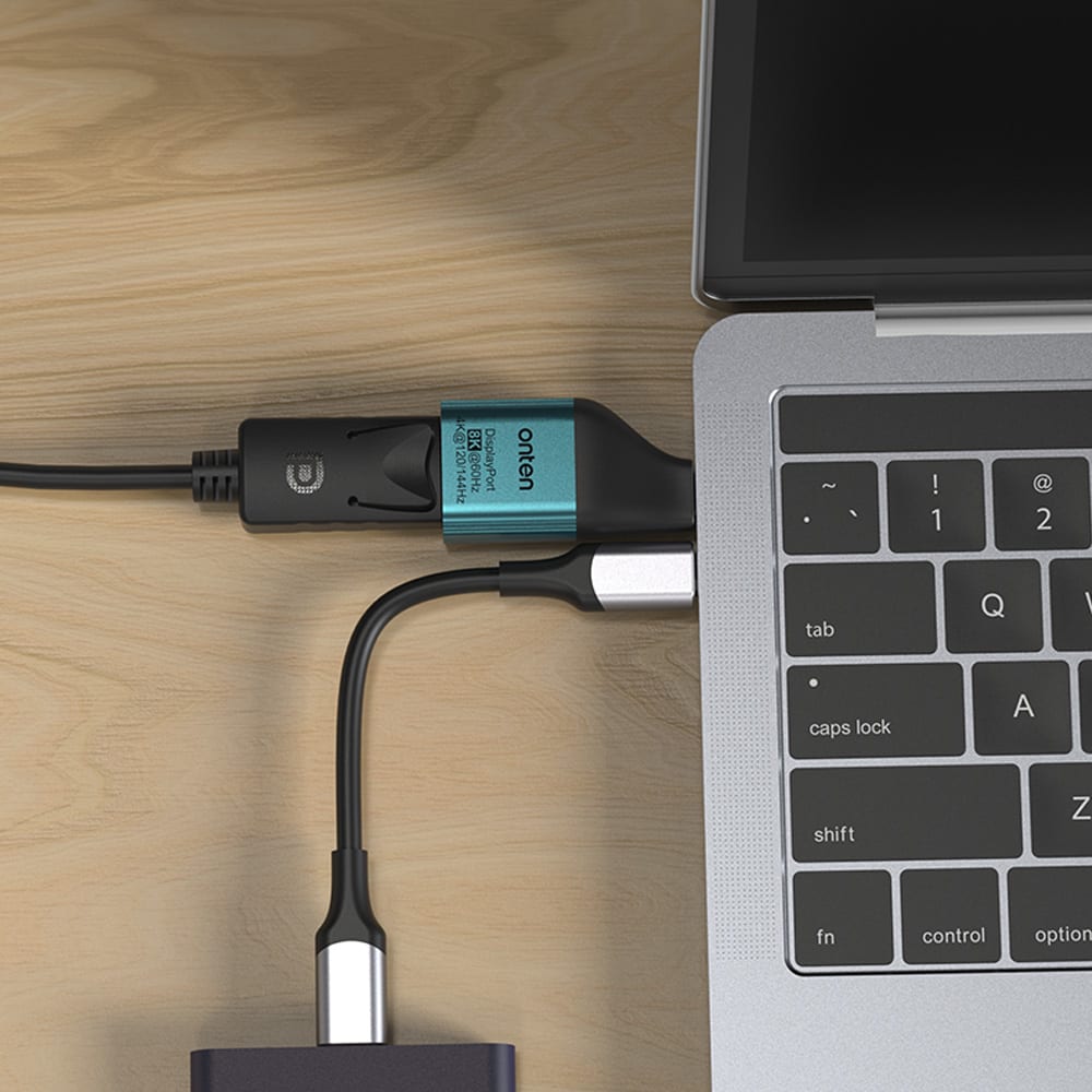Adaptador compacto USB-C a DisplayPort 8K@60Hz / OTN-UC1032