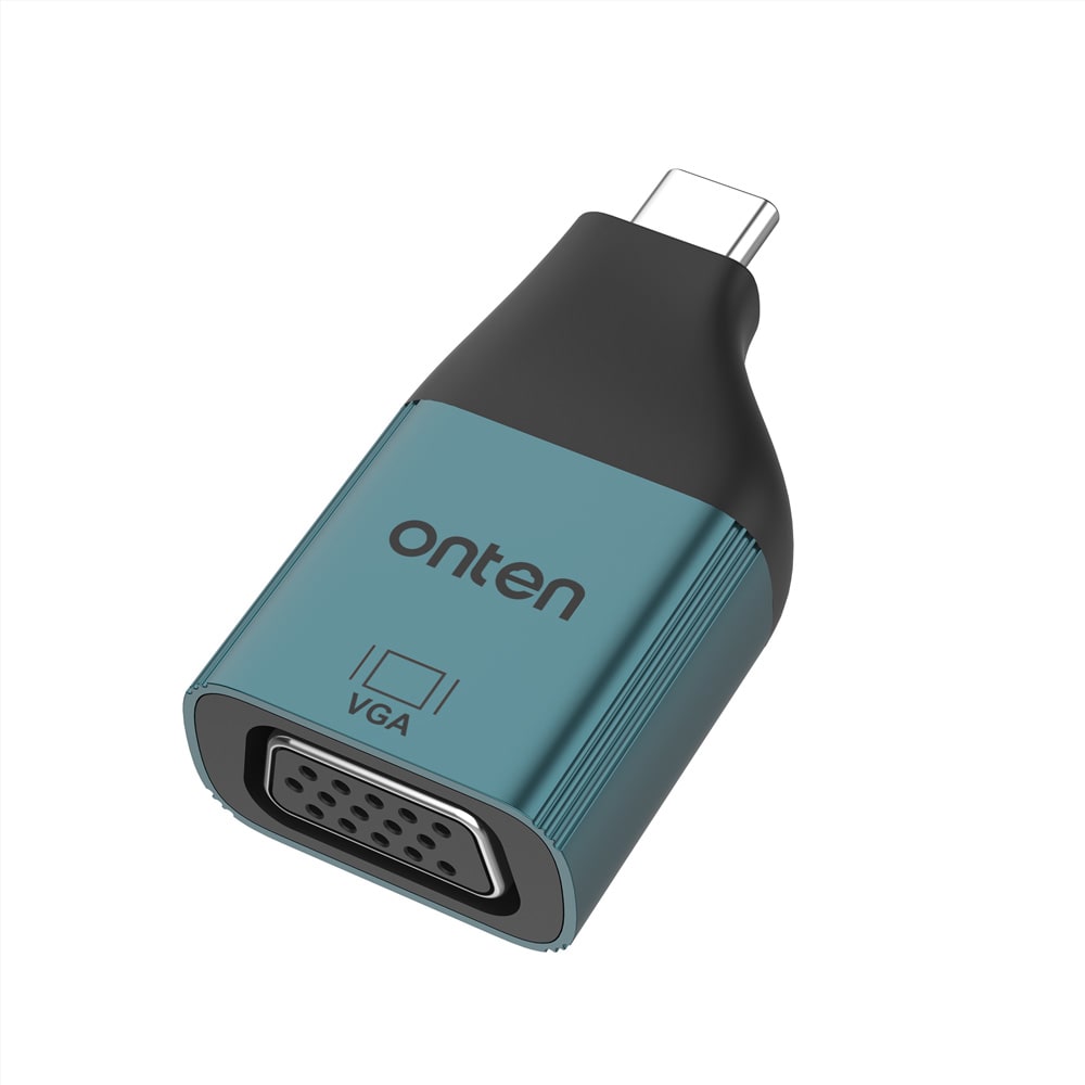 Adaptador compacto USB-C a VGA 2K@60Hz / OTN-UC1051