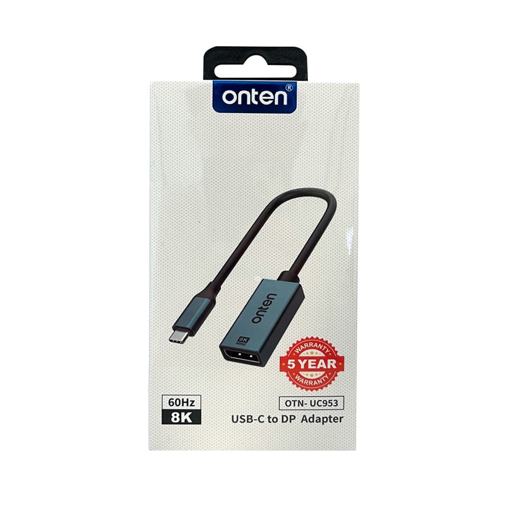 Adaptador USB-C a DisplayPort 8K@60Hz / OTN-UC9532