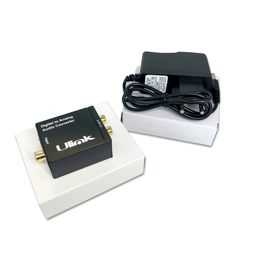 Conversor de audio digital a RCA / UL-DGRCA1