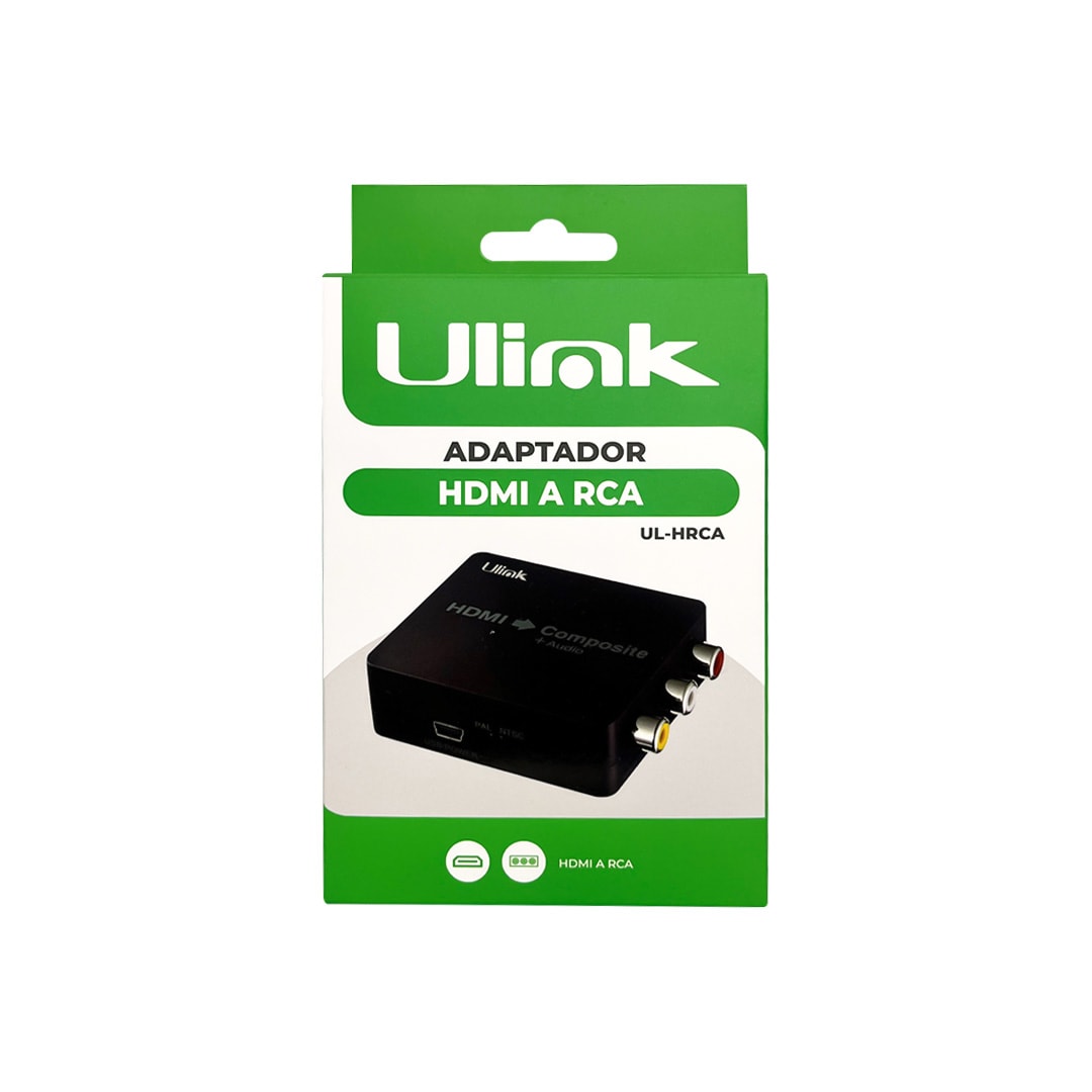 Conversor HDMI a RCA / Mod. UL-HRCA1
