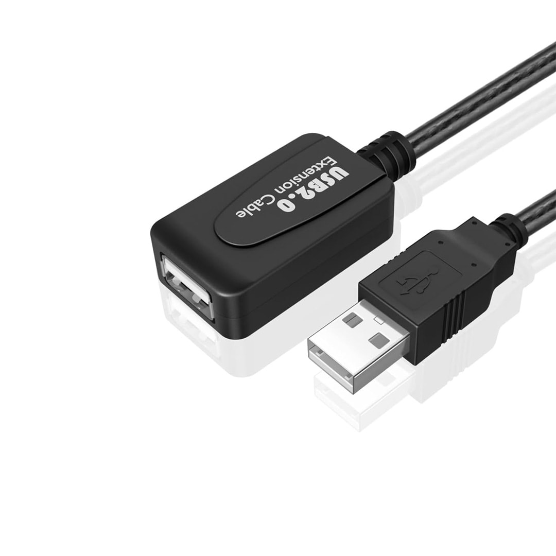 Cable USB 2.0 extensión activa de 5 m con repetidor de señal / UL-5AC1