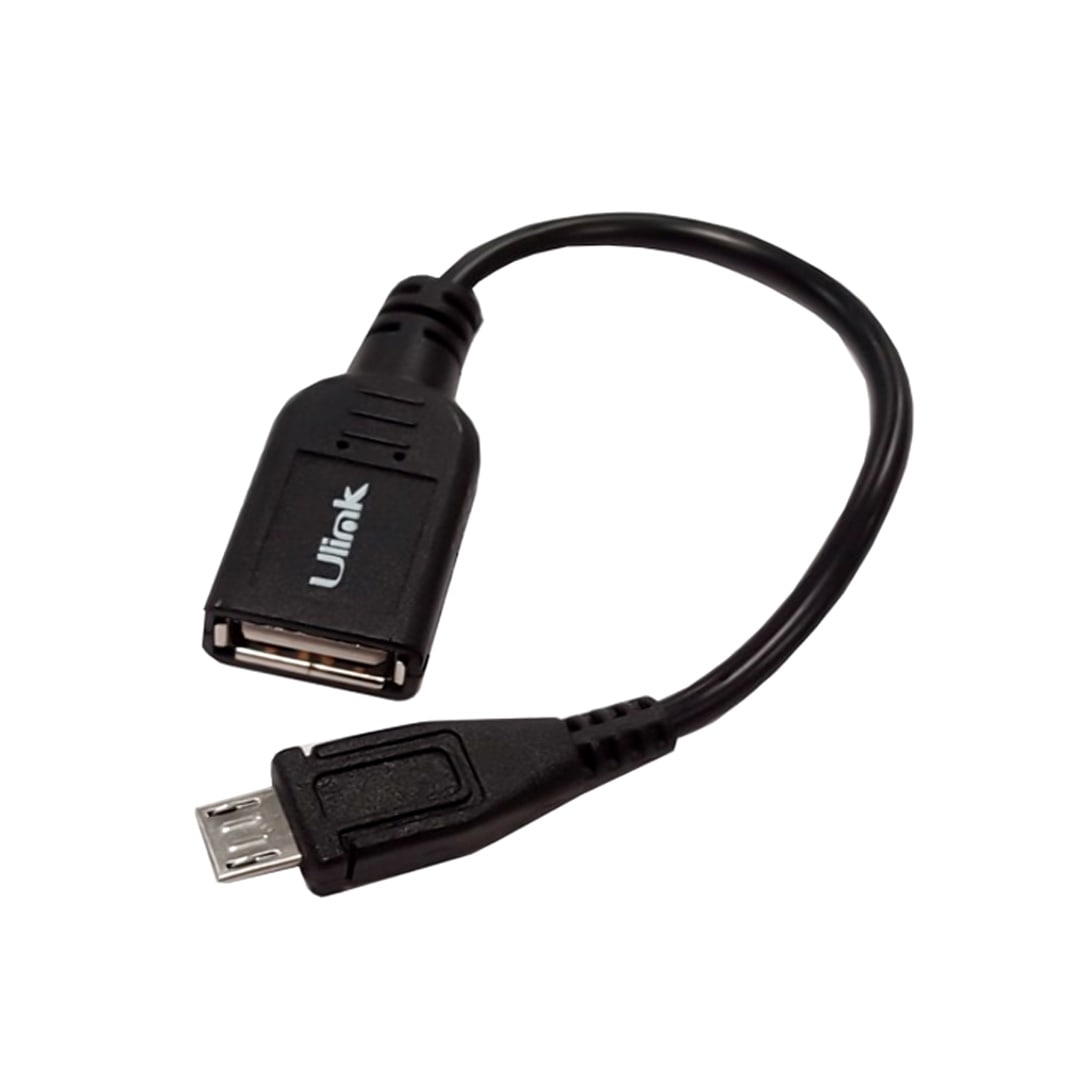 Cable micro USB a USB hembra OTG en bolsa / Mod. UL-OTG2