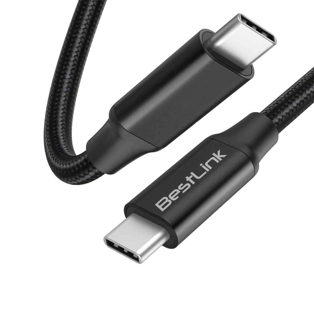 Cable de carga USB tipo C - C, carga rápida de 100W, material resistente y antinudo / BL-CHCB4101