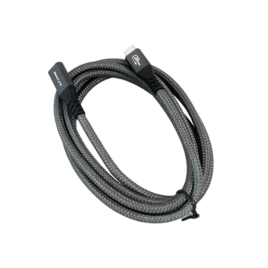 Cable de extension USB tipo C a C macho hembra, carga rápida de 100W, 20Gb, 4K, 1,8 mt / mod. BL-CHC2