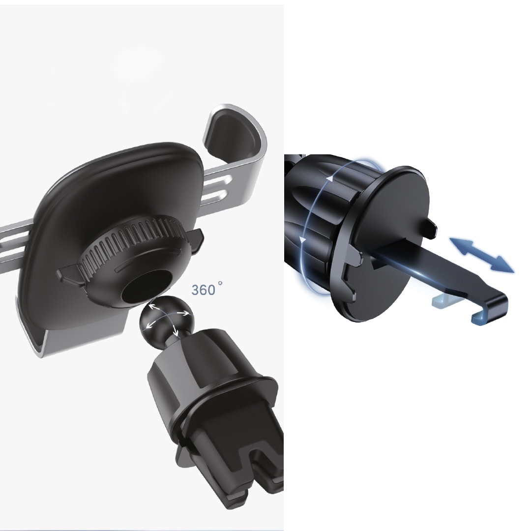 Soporte Automático Universal para Automóviles a la Ventilación Mod. BL-HDG302
