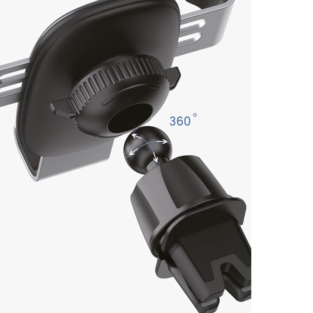 Soporte Inalámbrico Universal para Automóviles a la Ventilación Mod. BL-HDG50W2