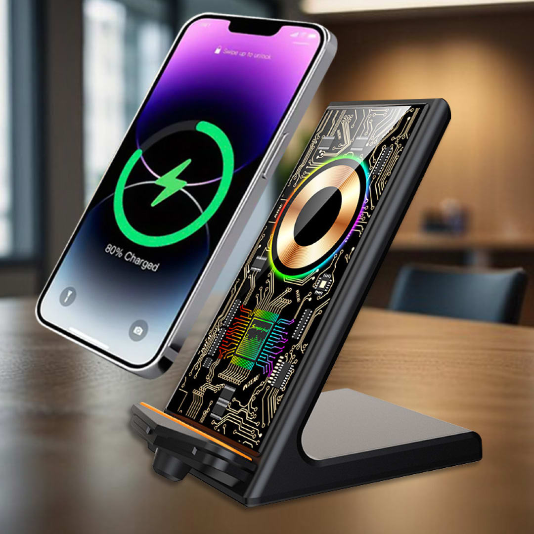 Cargador Inalambrico Tipo Stand hasta 15W Mod. BL-CHW152