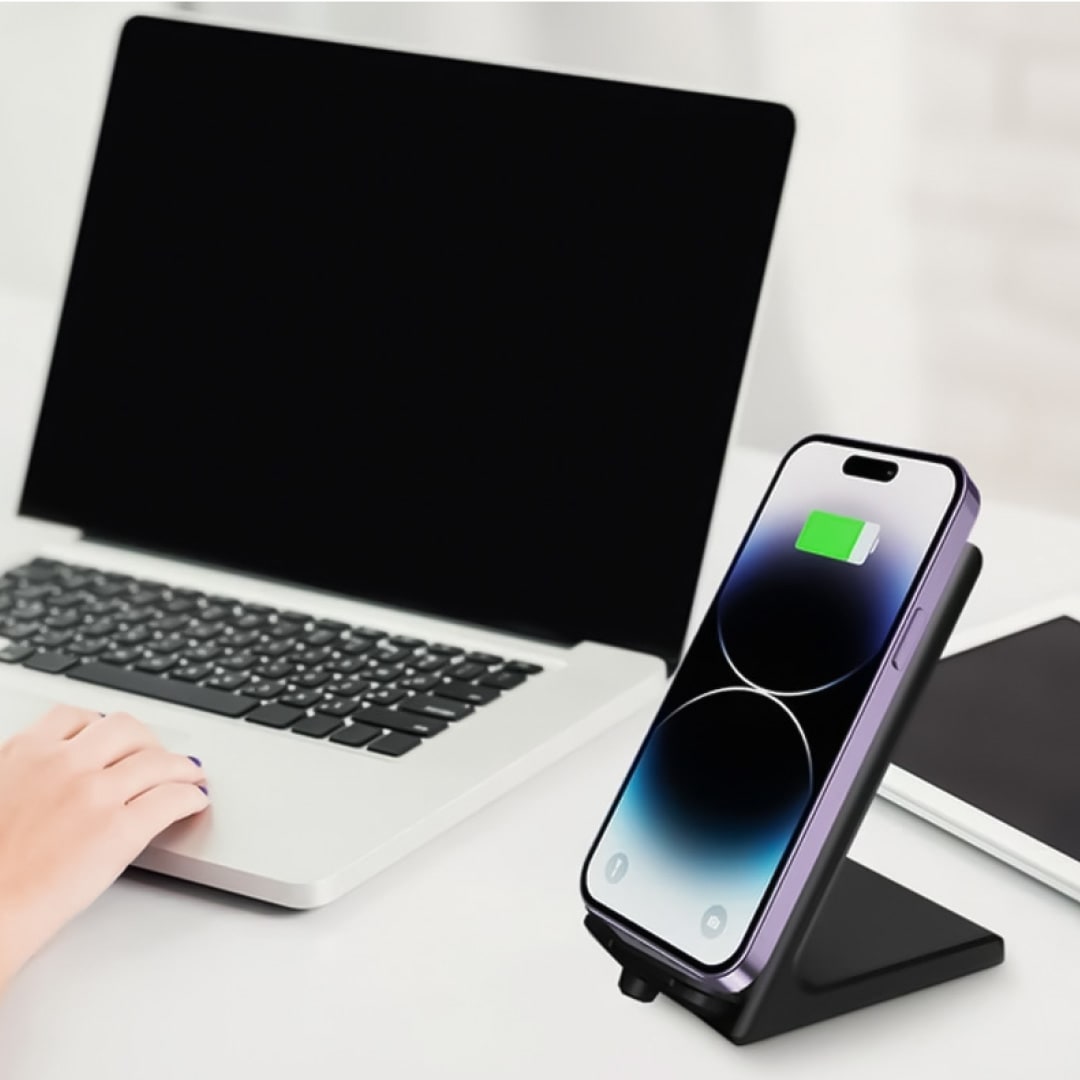 Cargador Inalambrico Tipo Stand hasta 15W Mod. BL-CHW153