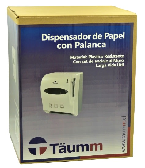 Dispensador de Papel con Palanca Täumm2