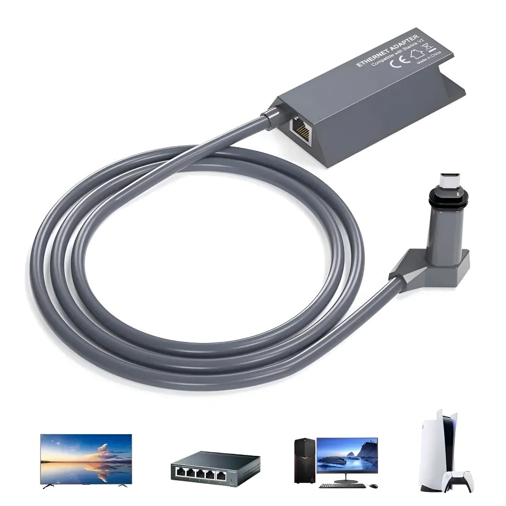 Adaptador de red 1000 Mbps para STARLINK con cable V22