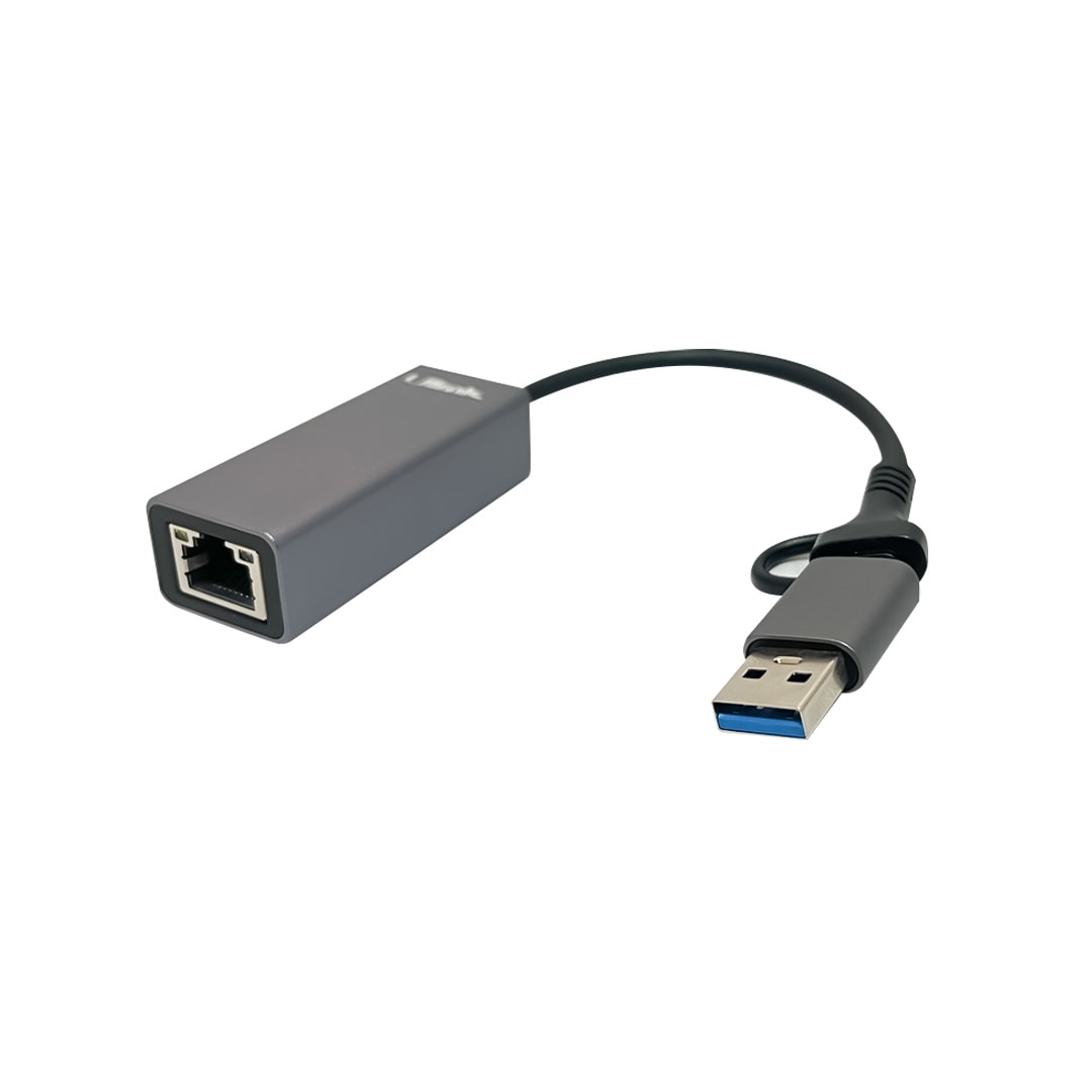 Adaptador USB tipo C/A a Gigabit (10/100/1000) / mod. UL-GBUSBCA3