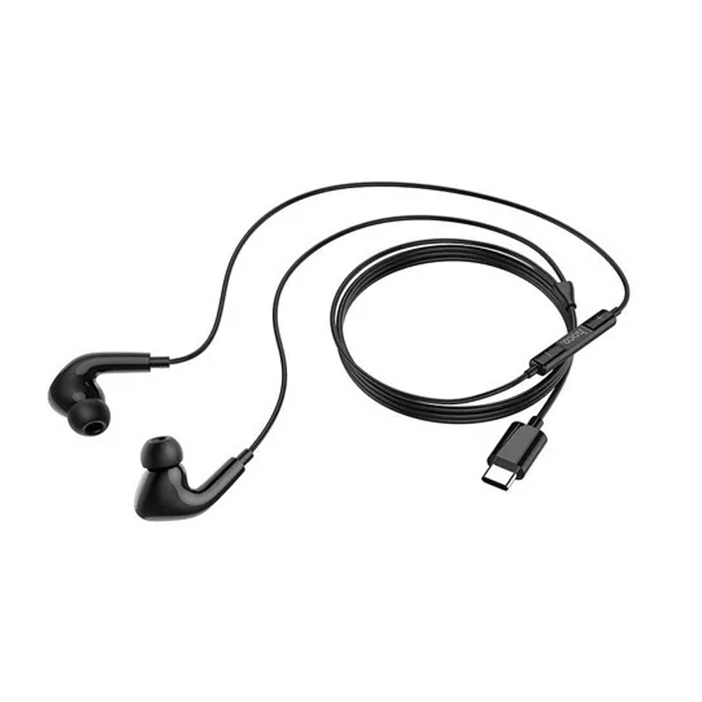Audífonos In Ear Hoco M101 Pro Crystal Tipo C Negro2