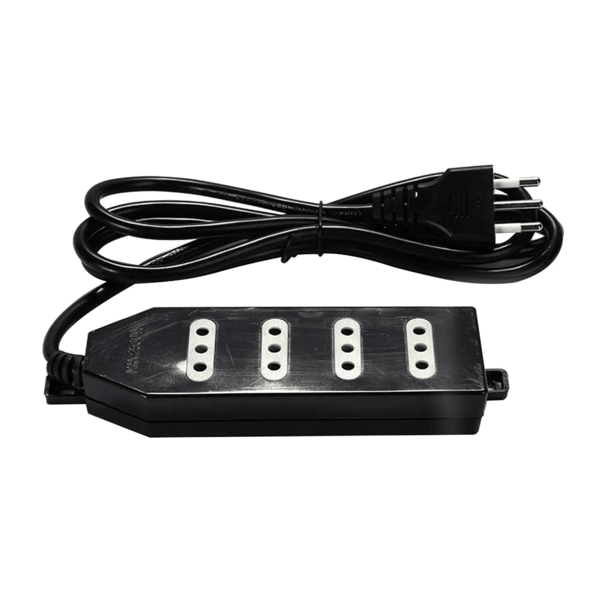 Alargador Zapatilla 4 Tomas 1,5m Negro1