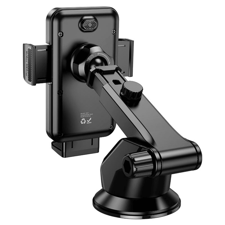 Soporte De Auto Tablero Parabrisas Hoco H37 Negro2