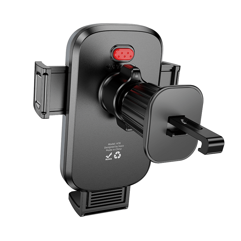 Soporte De Auto Rejilla Hoco H78 Negro2