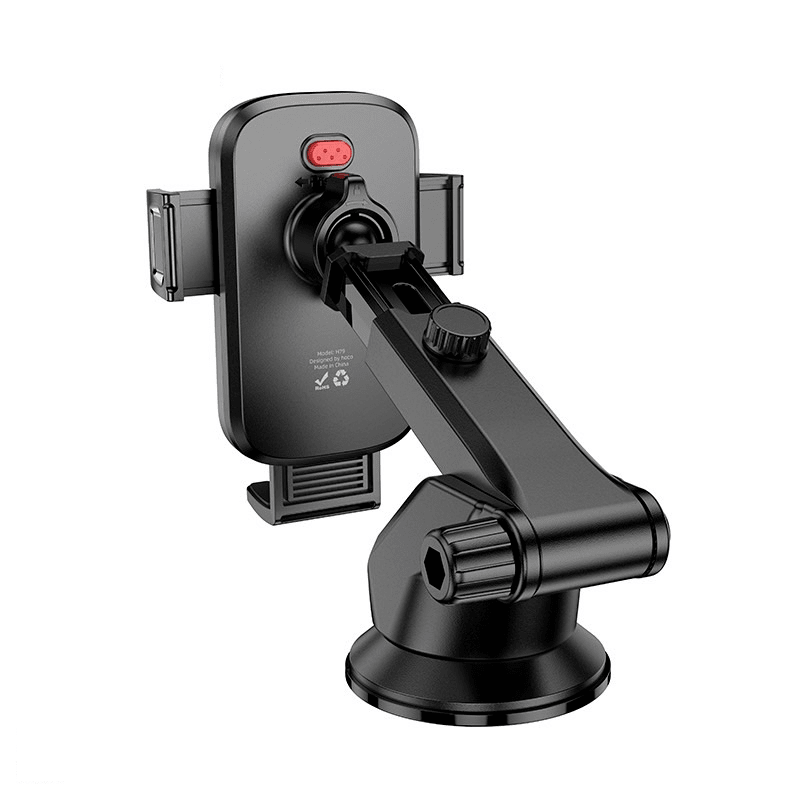 Soporte De Auto Parabrisas Tablero Hoco H79 Negro1