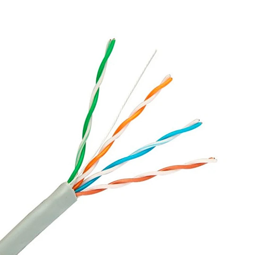 Cable de red Cat6, 23 AWG, CCA, 4x2x0,52,  caja de 1002