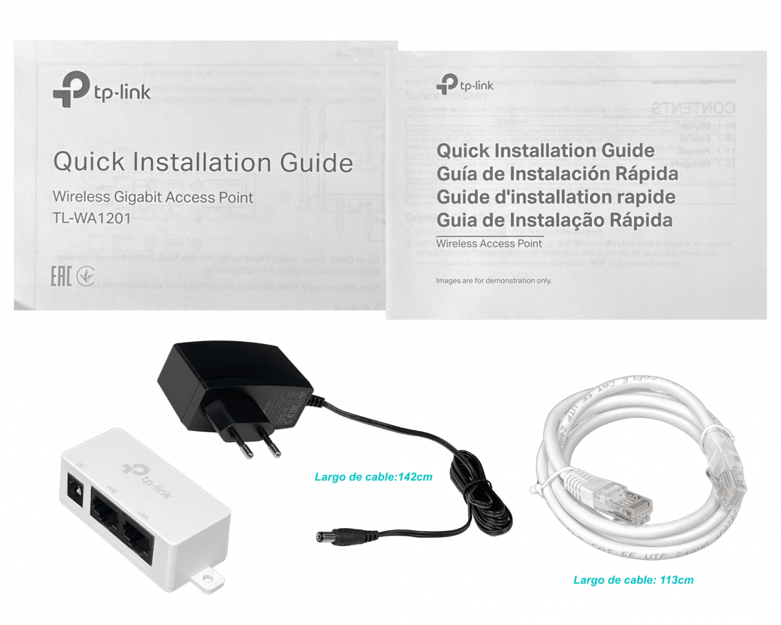 Router Tp-link Tl-wa1201 Punto De Acceso Inalámbrico Ac12006
